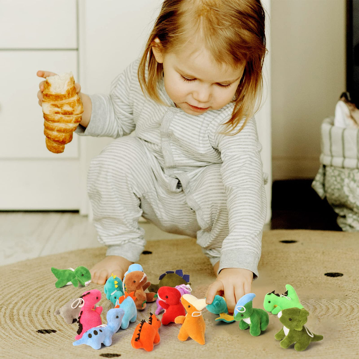TIKAITOYO unique-design dino toys captivate kids with colorful details.