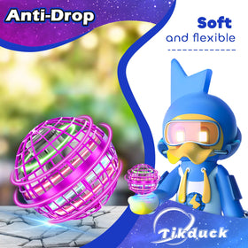 Tikduck Flying Orb Ball USB recharge highlight quick 25-minute charge
