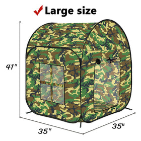 TikOnsYol collapsible playhouse indoors ideal for rainy days and cozy indoor adventures.