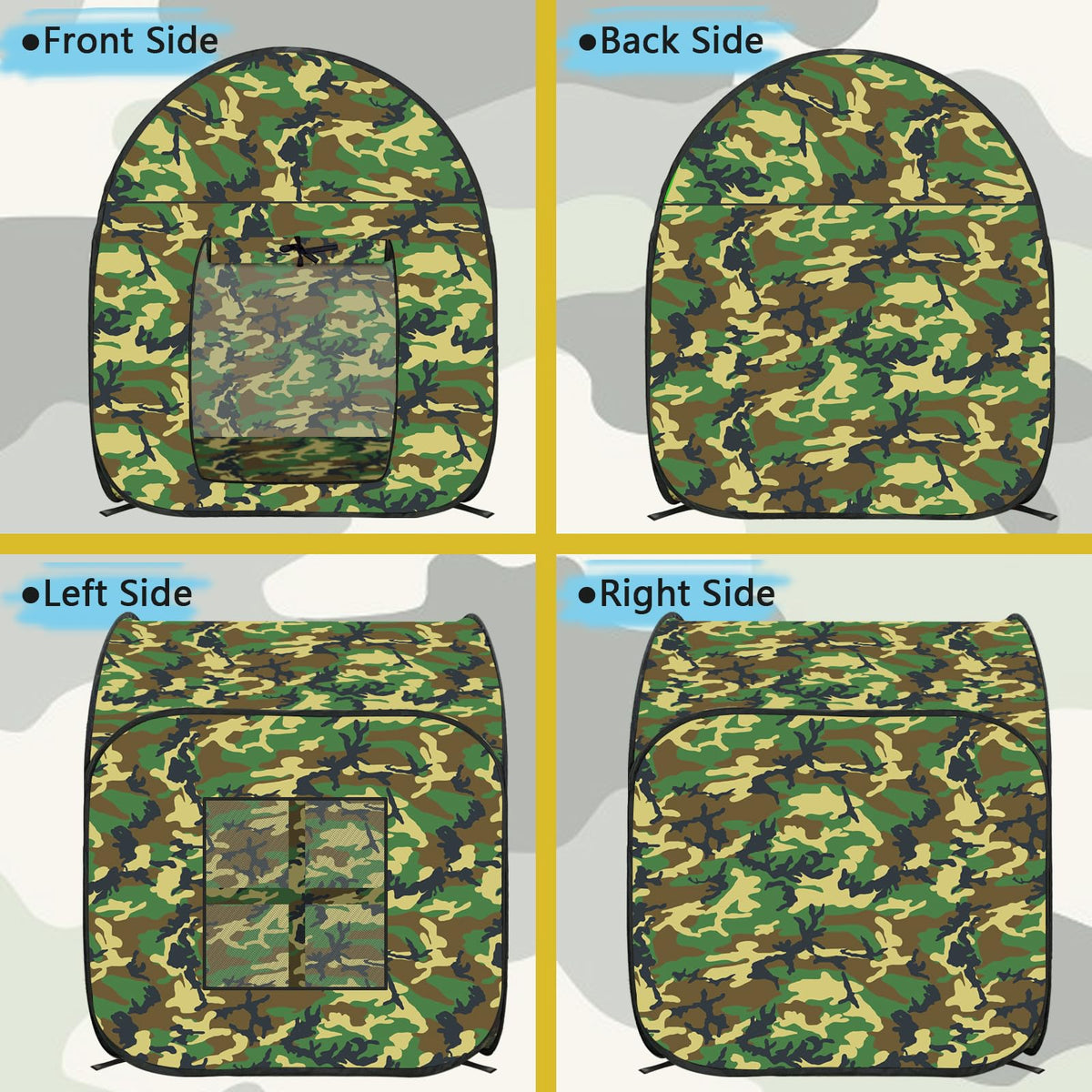 TikOnsYol compact pop-up tent 35x35x41 inches for versatile spaces.