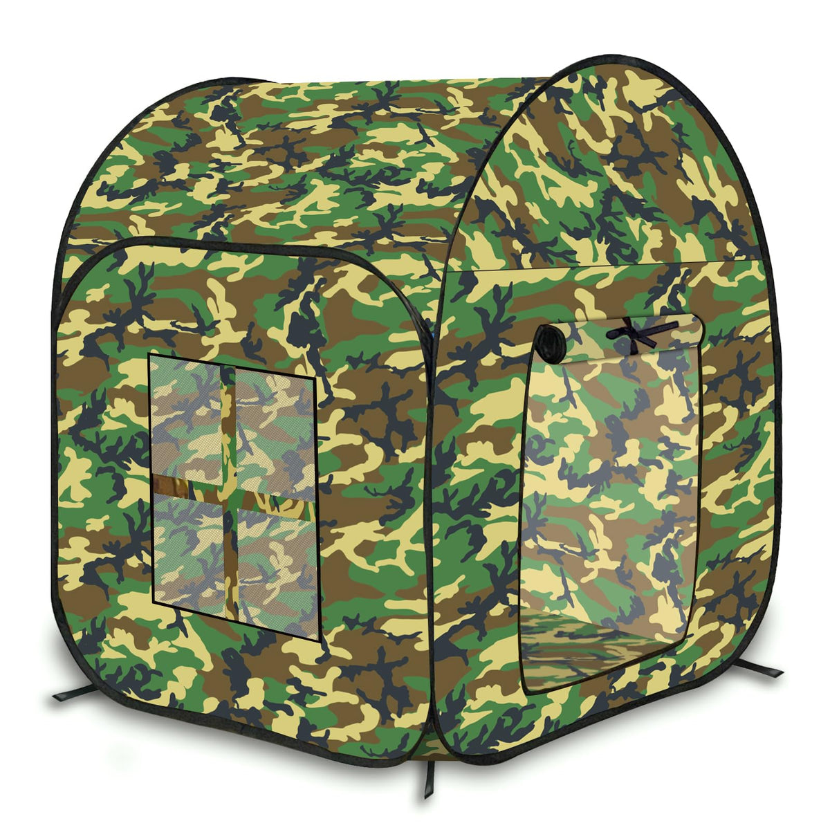 TikOnsYol kids military pop-up tent camouflage for quick setup and imaginative play.