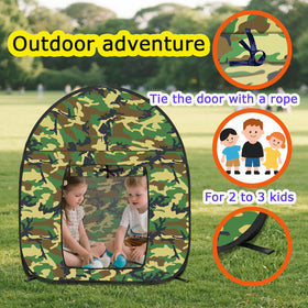 TikOnsYol outdoor tent with durable oxford fabric withstands active play.