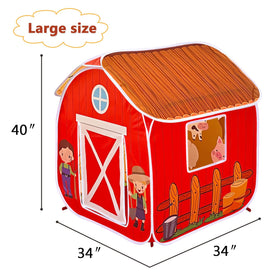 TikOnsYol pop-up barn tent shown for versatile indoor or outdoor use