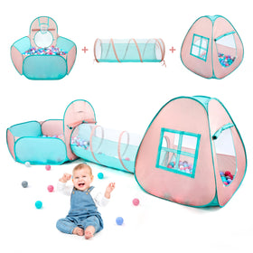 TIKTENT indoor-outdoor play tent fits in small spaces.