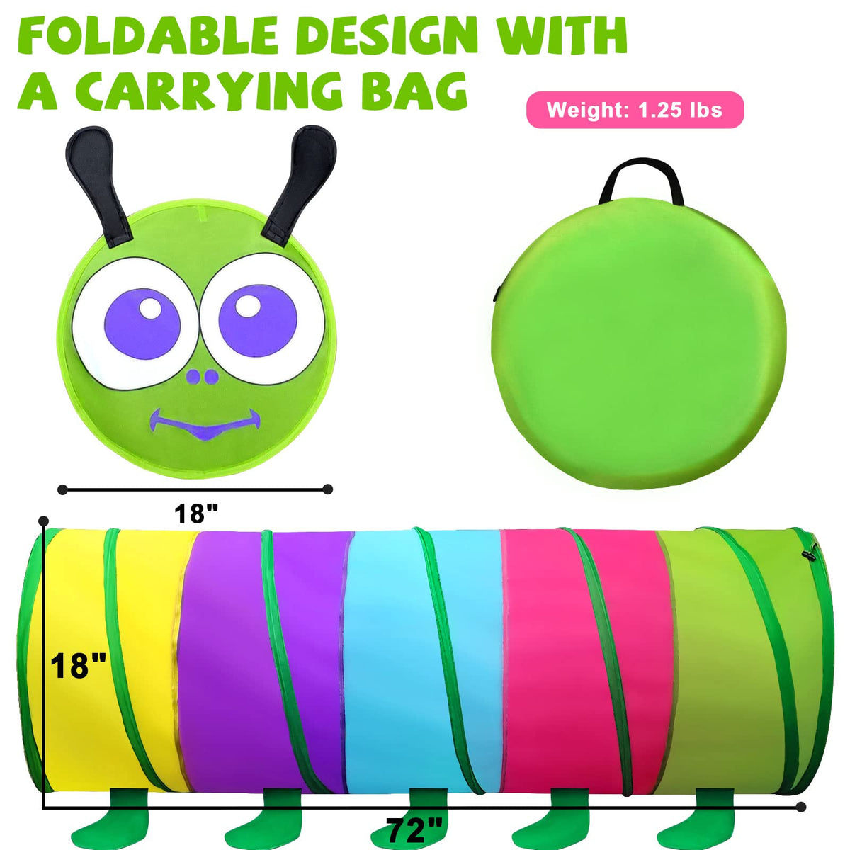 TIKTENT tunnel suitable for both indoor and outdoor use