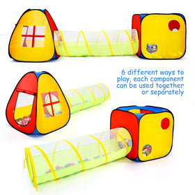 TIKTENT mesh windows enhance airflow and visibility during play