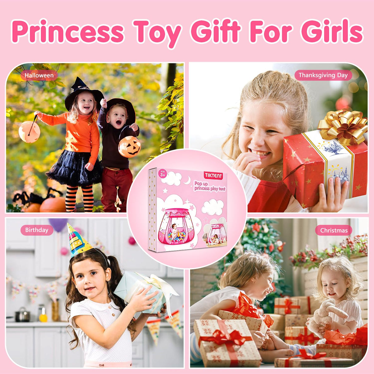 TIKTENT princess tent carrying bag for tidy storage and travel