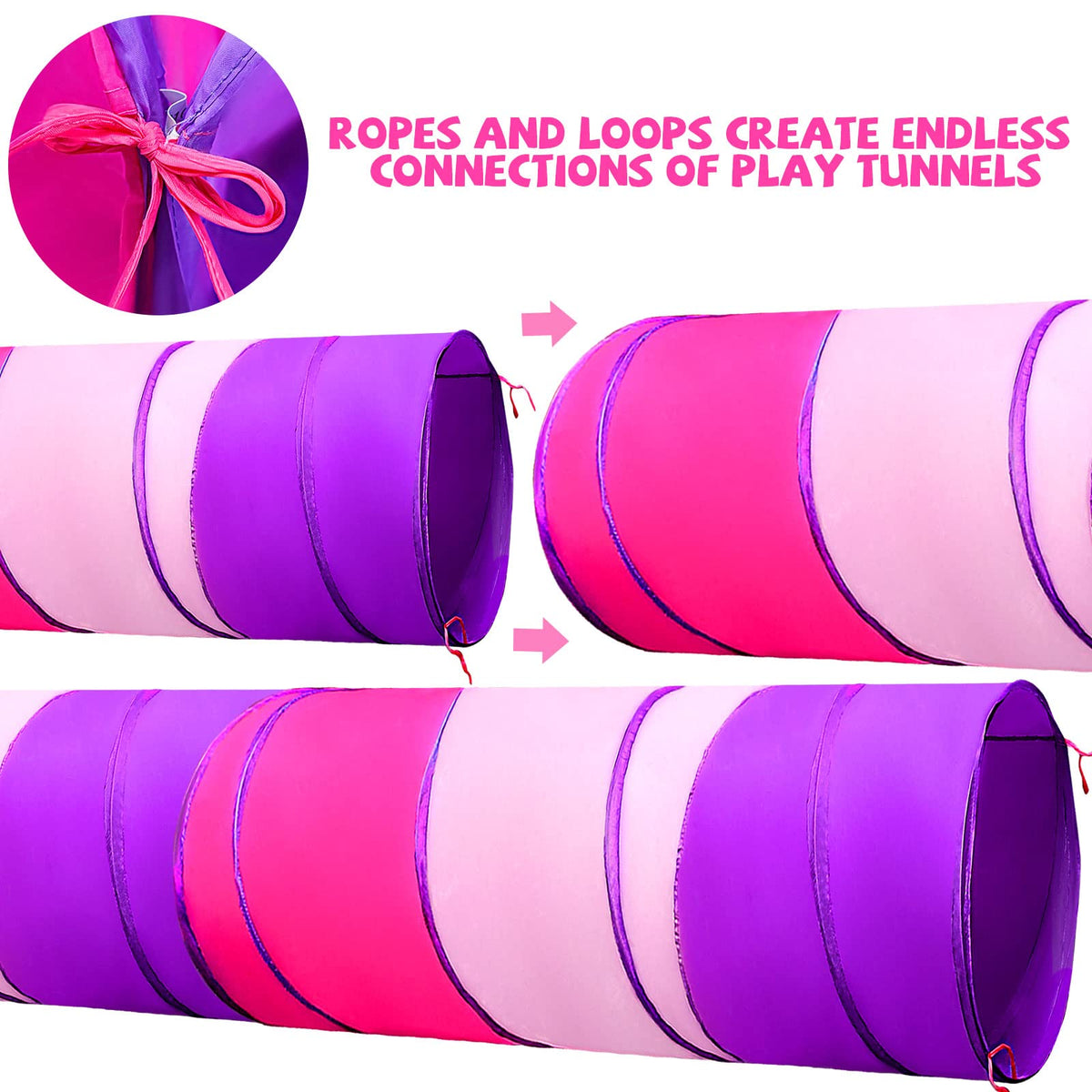 TIKTENT soft polyester safety construction highlights durable, kid-friendly fabric.