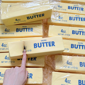 TIM CHESS butter stick design close-up highlighting realistic look and tactile reassurance