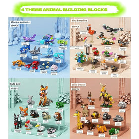TIM CHESS colorful animal pieces boost recognition and color perception