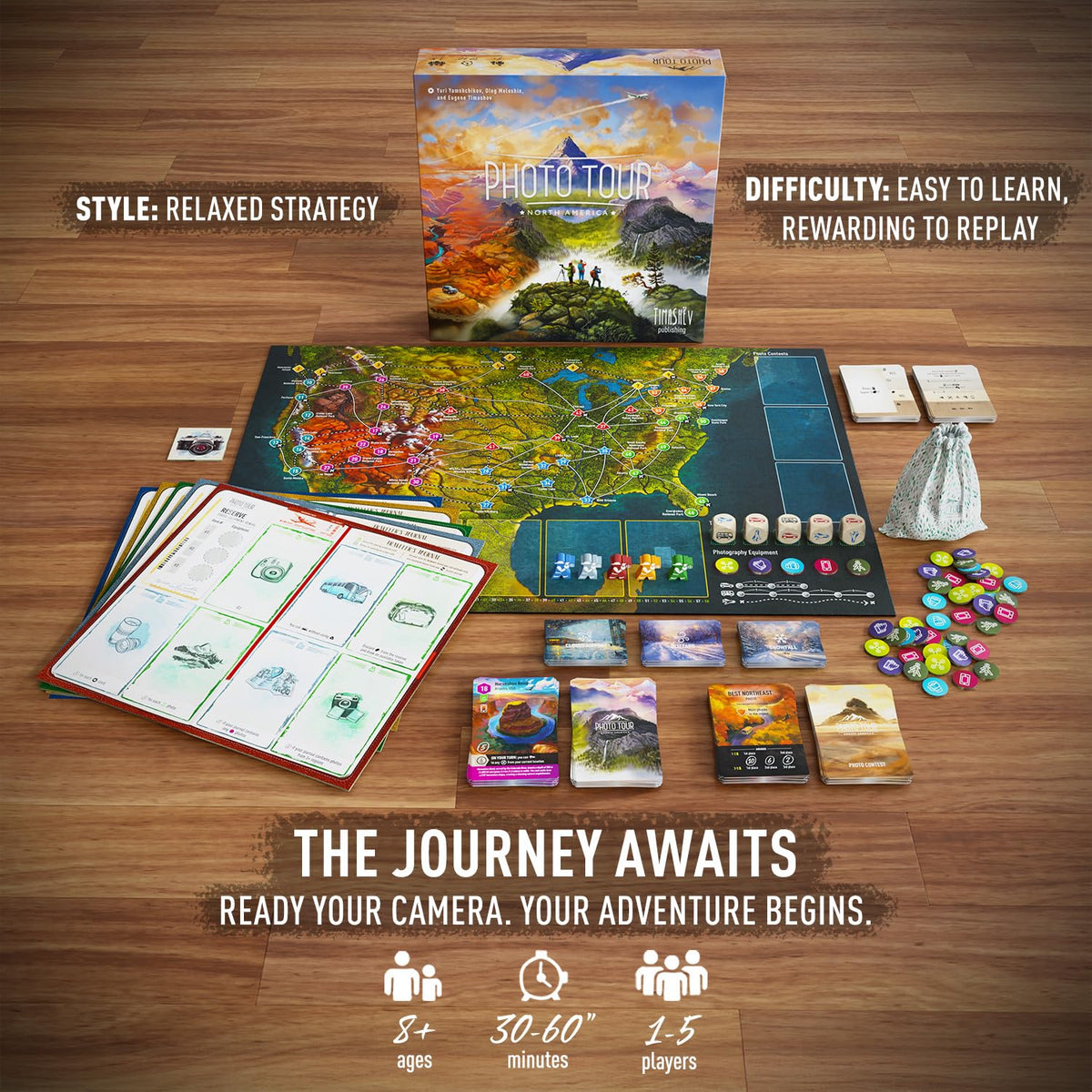 Timashov Photo Tour educational cards with facts for exploration