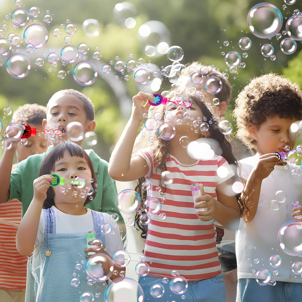 Time4Relax durable, child-safe bubbles inspire hours of imaginative play.