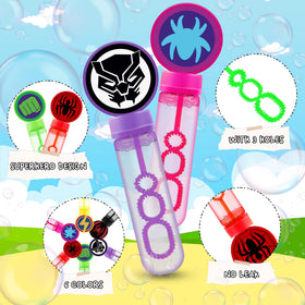 Time4Relax rotary-cover design keeps bubble solution sealed, preventing leaks during fun.