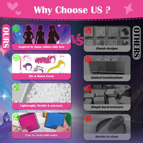 Timetome K-Pop stamp set 22 designs for creative variety.