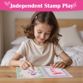 Timetome K-Pop stamp set creative art toy for kids.