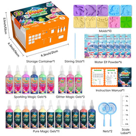 Timetome Magic Water Elf Kit includes 10 molds for designs