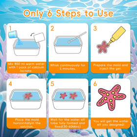 Timetome Magic Water Elf dinosaur mold sparks imaginative play