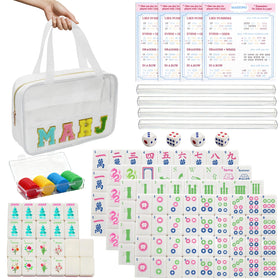 Timisea mini mahjong set with travel bag for easy carry