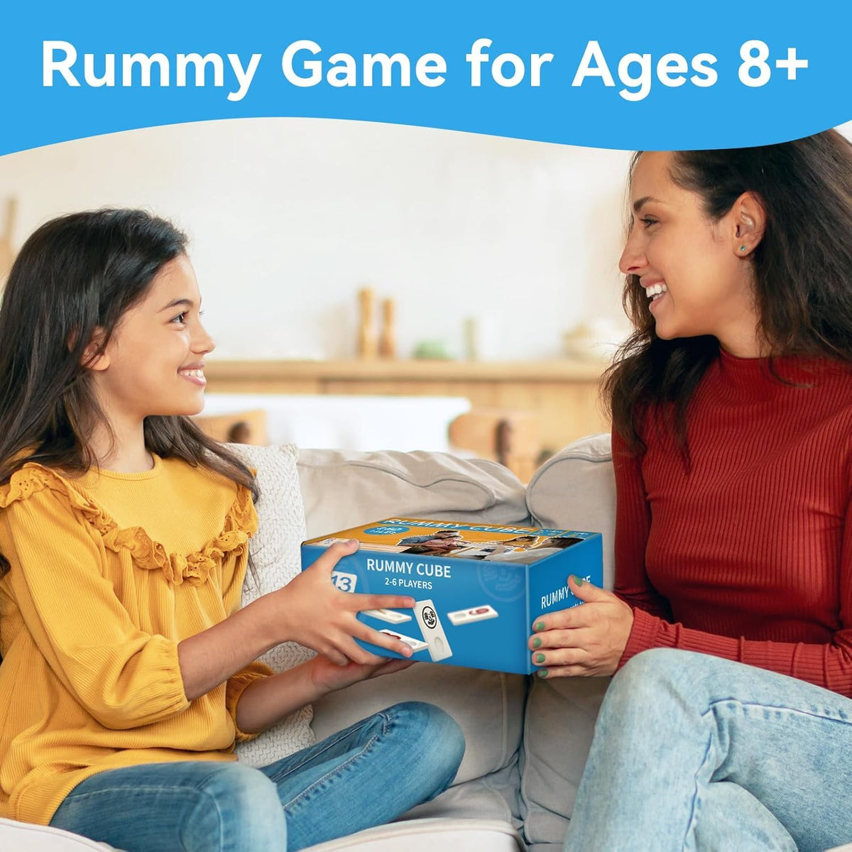 Timissu Rummy at-table setup for family group play.