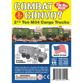TimMee US-made toy trucks celebrate classic design with sturdy HDPE construction.