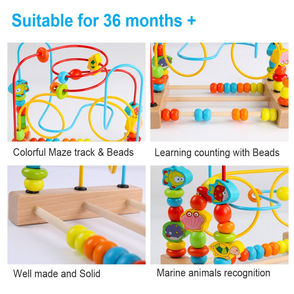 Timy Bead Maze Marine Animals spark imaginative play and sensory exploration
