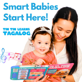 Tin Tin Learns Tagalog Vol. 1 sound buttons; easy for little hands