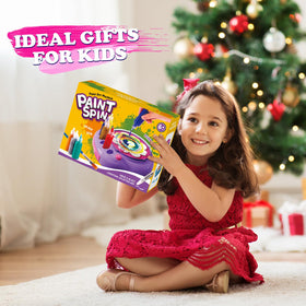 TingingYuli Spin Art Machine gift-ready packaging and age range