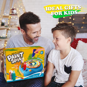 TingingYuli washable paints make cleanup quick after creative play.