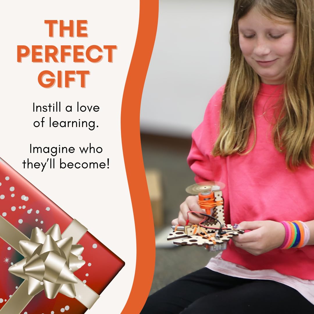 Tinkering Labs birthday-gift-idea presents a stimulating alternative for gifts with creative engineering prompts.
