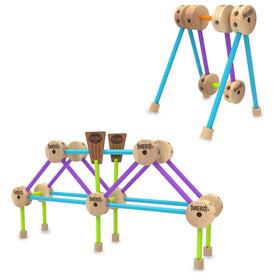Tinkertoy 50-pieces set offers endless creative construction opportunities.
