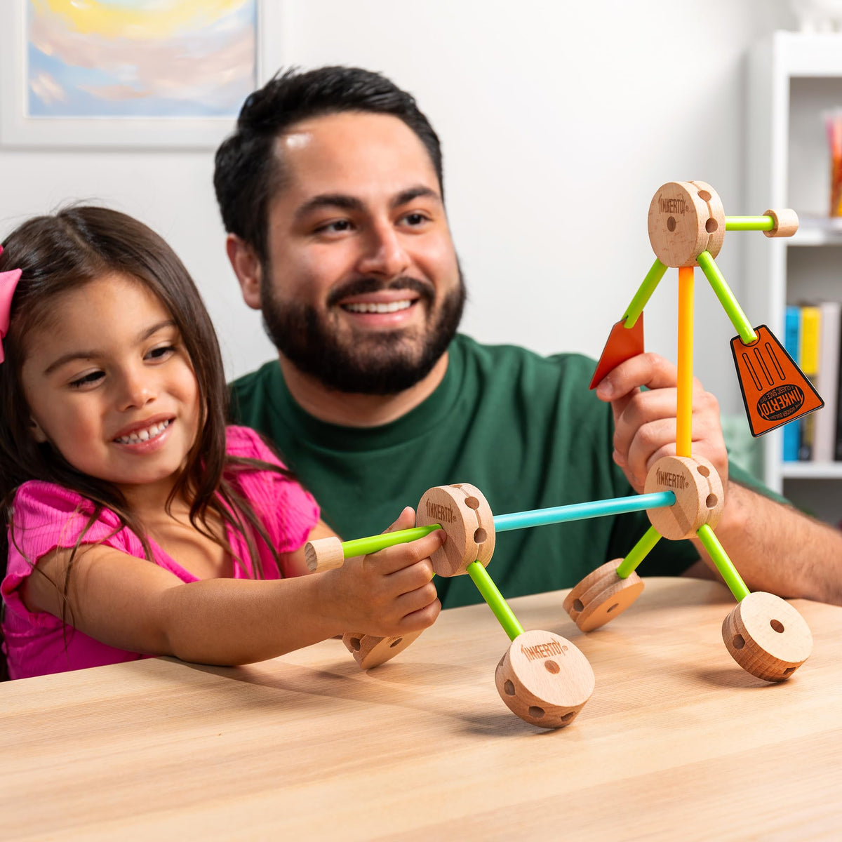 Nostalgic gift for budding builders and families who cherish Tinkertoy memories.