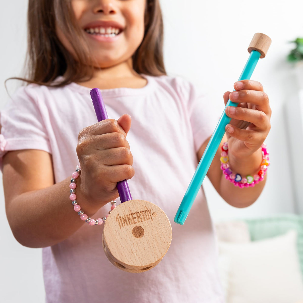 STEAM-focused play supports early exploration in science, technology, engineering, arts, and math.