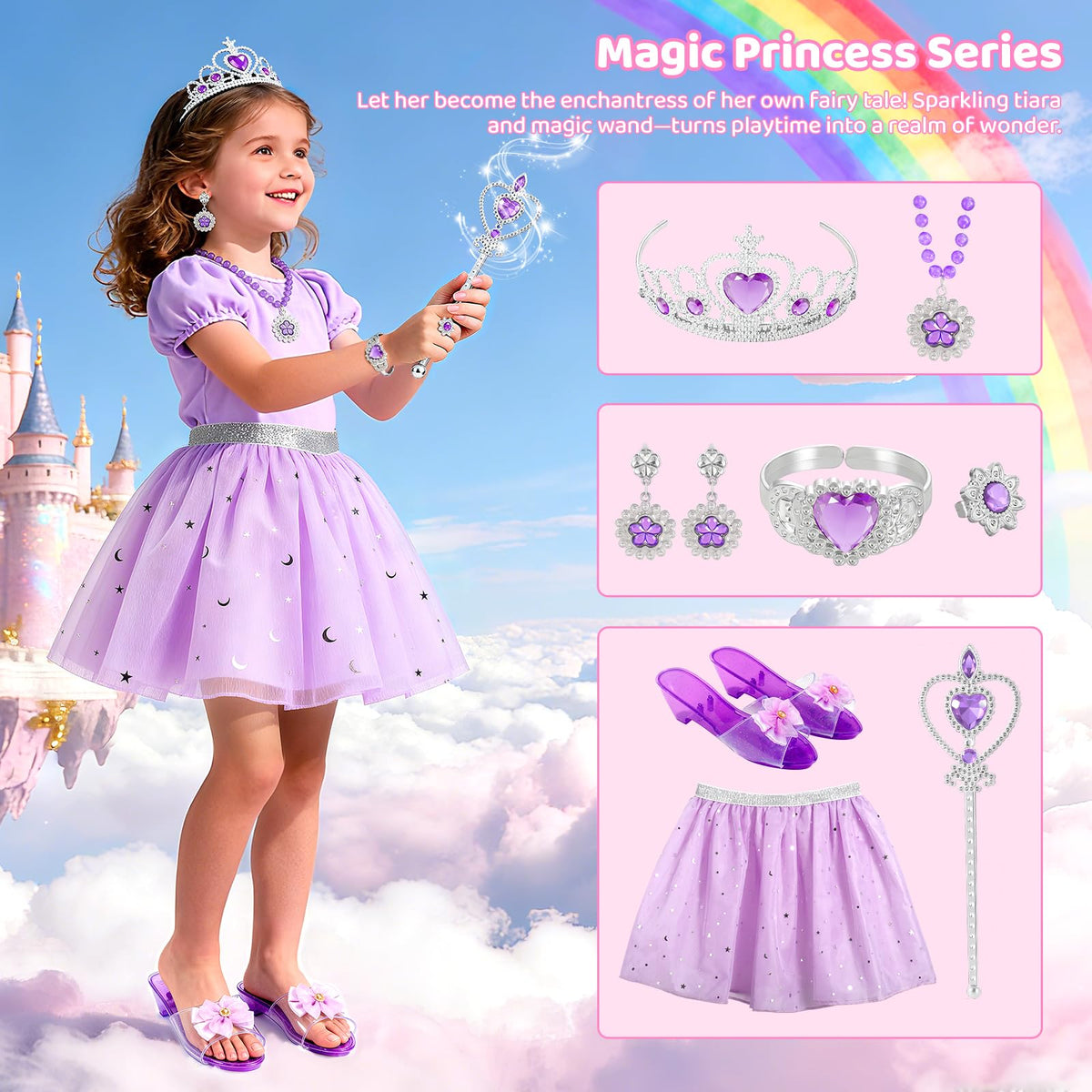 Tinkkorz princess accessory pack keeps toys organized after playtime