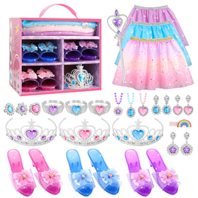 Tinkkorz princess dress-up shoes set sparks imaginative play and creative storytelling