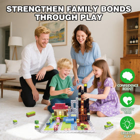 Tinkzee blocks suit ages 3+ for screen-free play