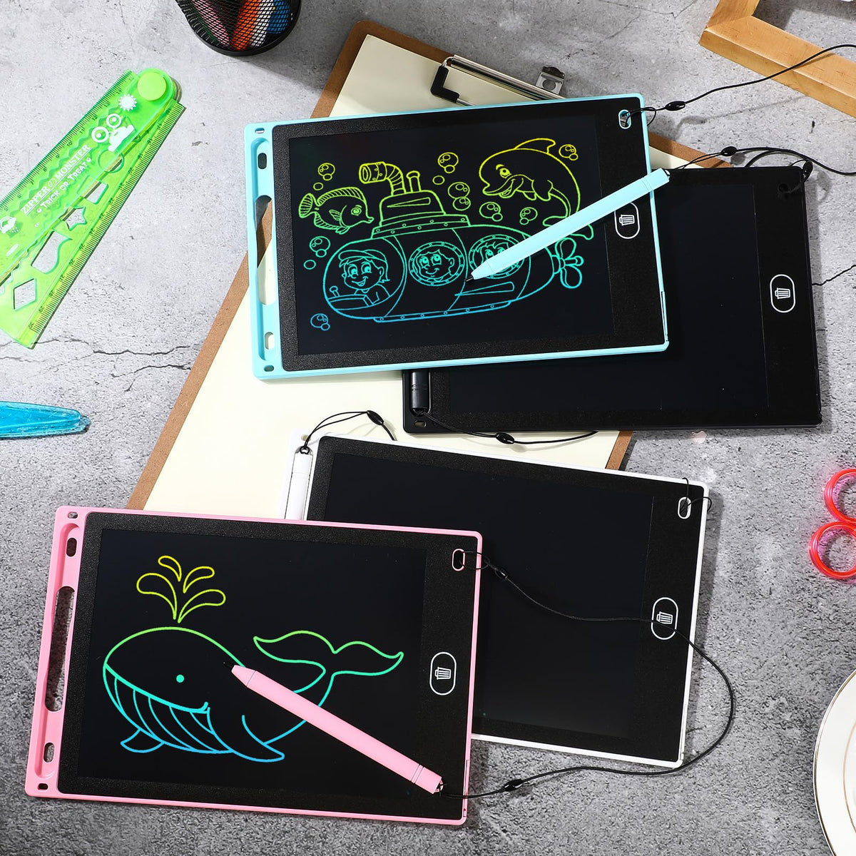 Tinlade energy-saving battery keeps kids drawing longer with replaceable CR2025.