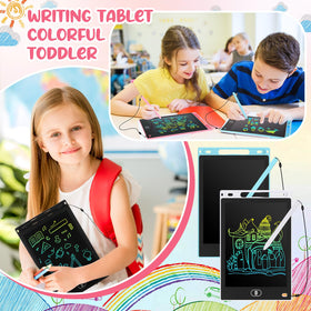 Tinlade kids drawing on doodle board shows pressure-based lines for varied artwork.
