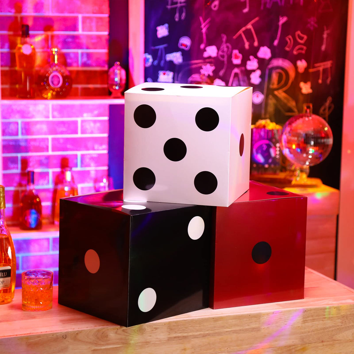 Tinlade multipurpose dice boxes ideal for homies party supplies