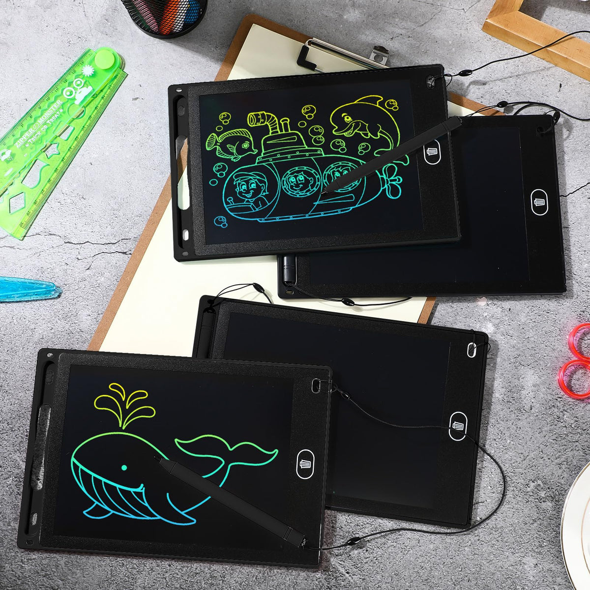 Tinlade reusable doodle pad helps save paper and reduce waste