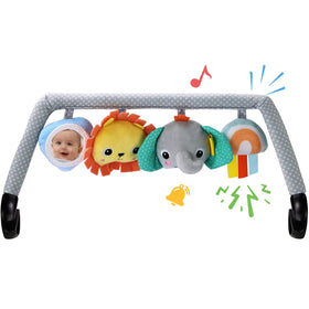 TinlyFinly mirror toy bar enhances baby visual tracking during play