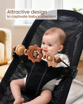 TinlyFinly compatible with Baby Bjorn bouncers for secure, versatile setups.