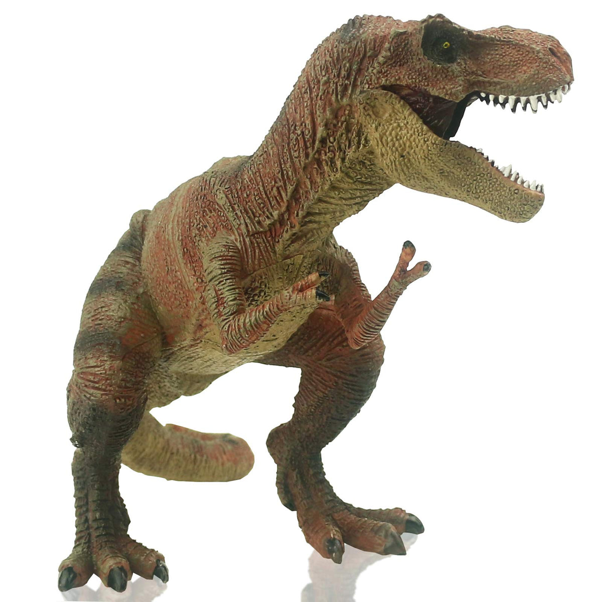 Tinsow T-Rex showcased in a collector’s display setup.