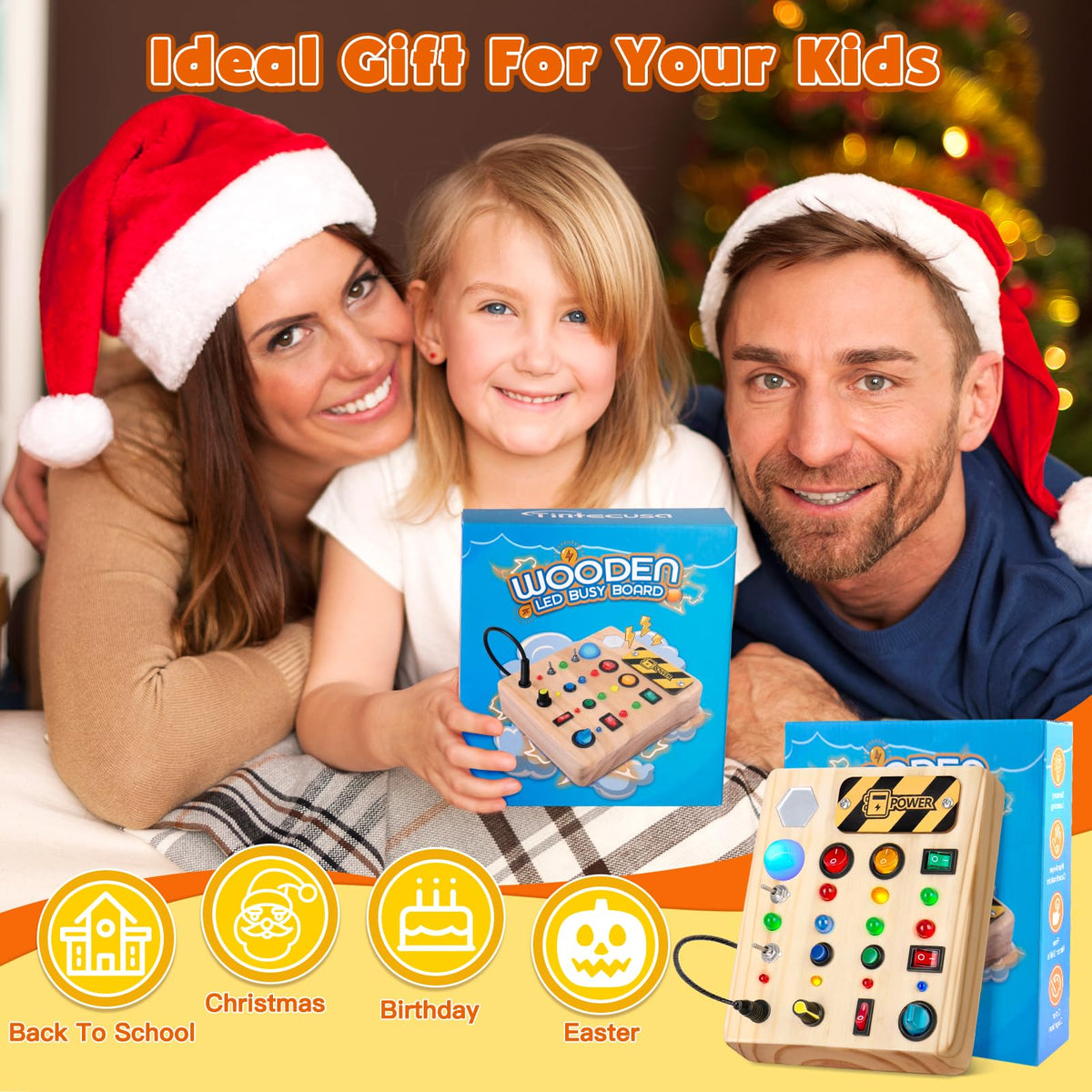 TINTECUSA Busy Board plug activity supports problem solving with matching tasks