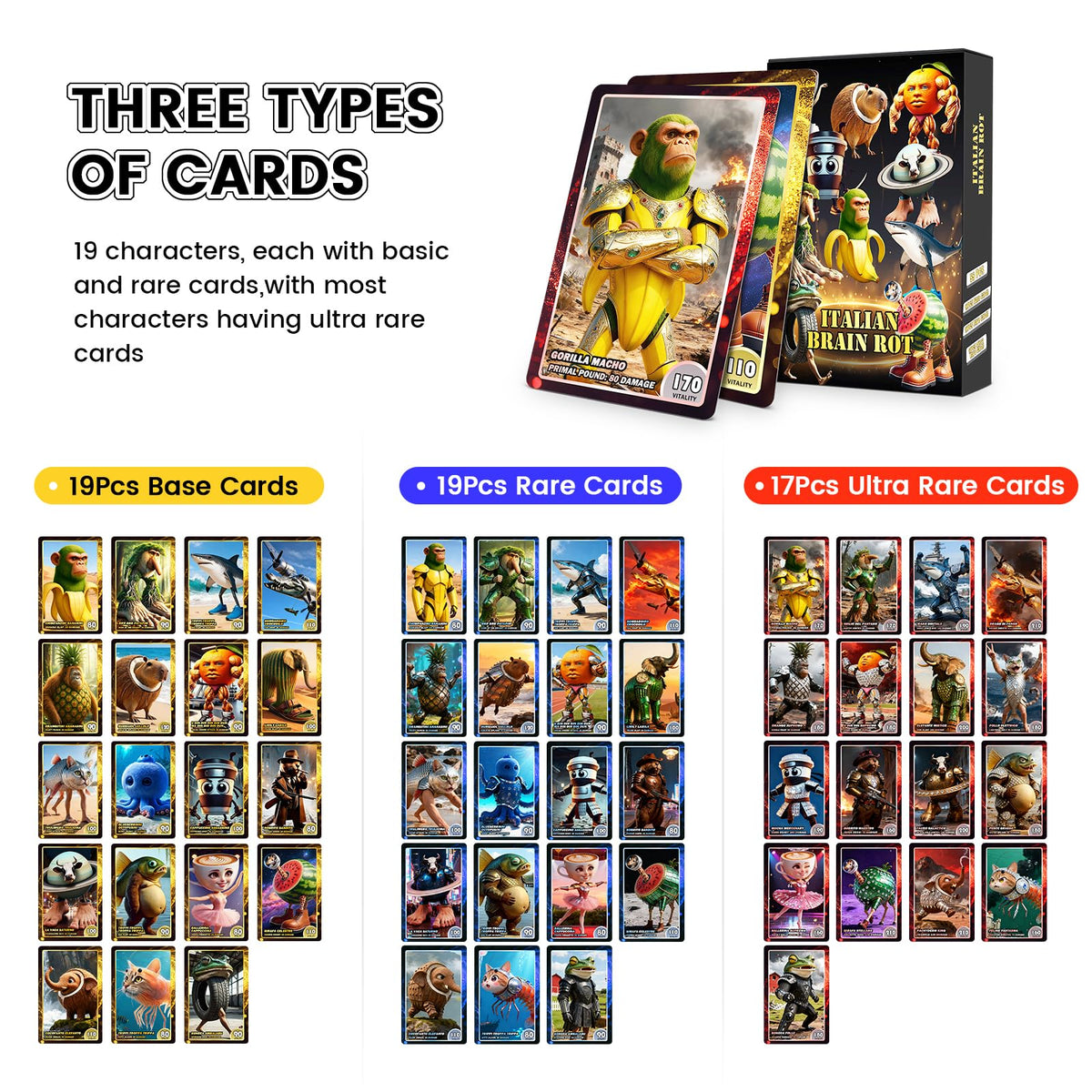 Tintinwiwigo Italian Brainrot Cards red back ultra-rare, exciting for collectors.