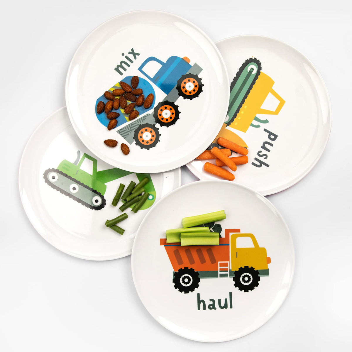 Tiny Expressions BPA-free dinnerware, safe for daily use