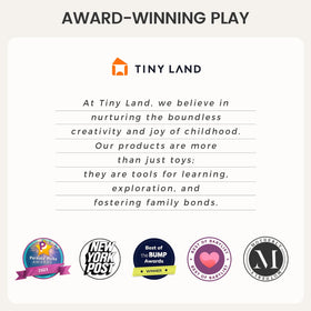 Tiny Land 5-in-1 wooden toy set for curious hands-on learning