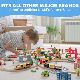 Tiny Land premium wood: durable construction for long-lasting play.