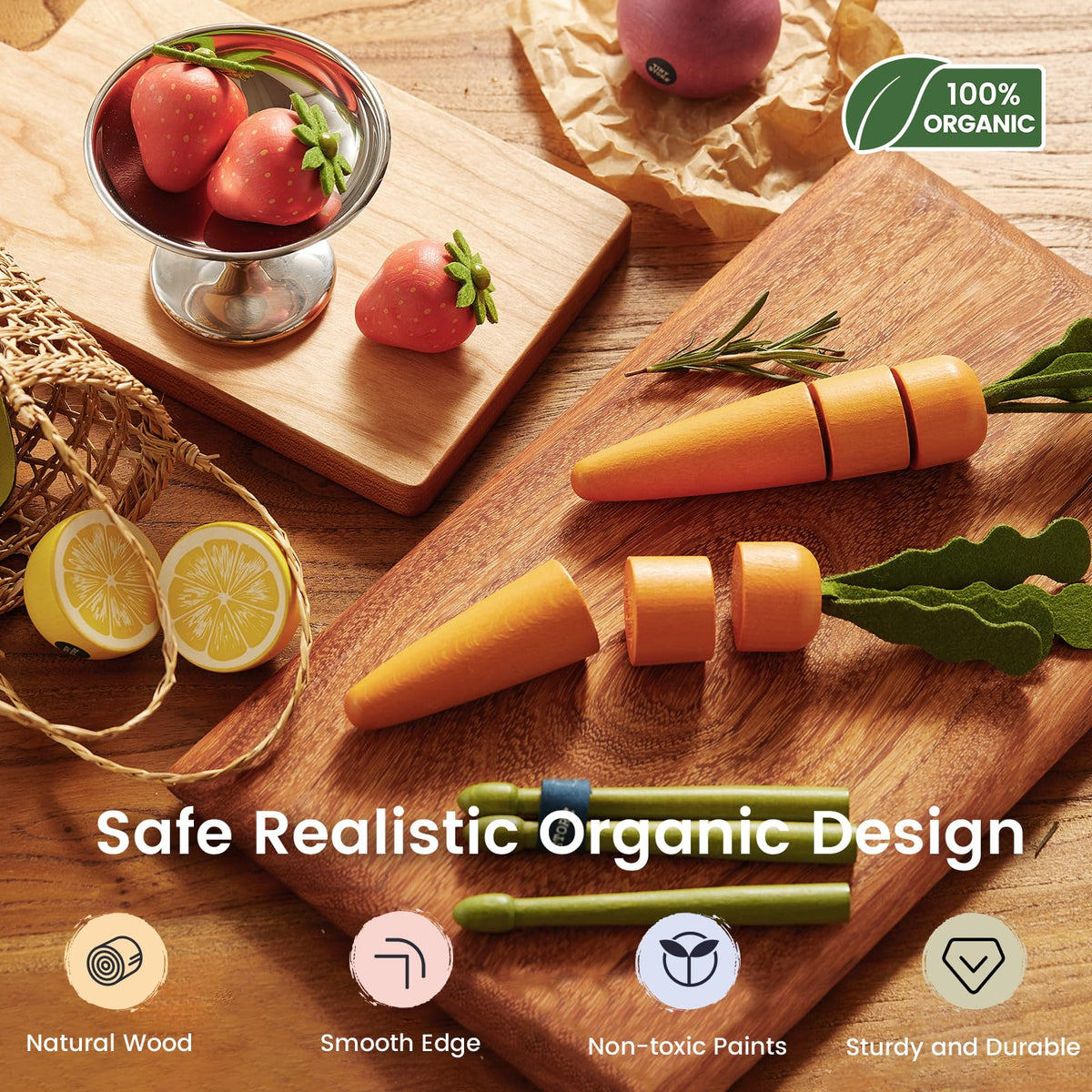 Tiny Land carrots image invites kids to sort, chop, and create pretend meals with confidence.