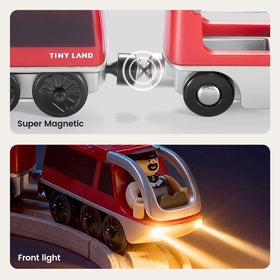 Tiny Land compatible with major wooden track brands expands play options