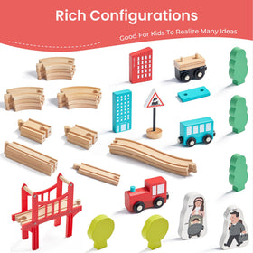 Tiny Land expandable track designs offer versatile layouts for creative play.